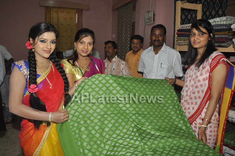 Pochampally Ikat Art Mela 2013 Launched -  by Actresses Sri Lakshmi , Padmini - Picture 6