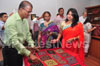 Shrujan Hand Embroidery Exhibition by Tollywood Actress Tanusha, Hyderabad - Picture 7
