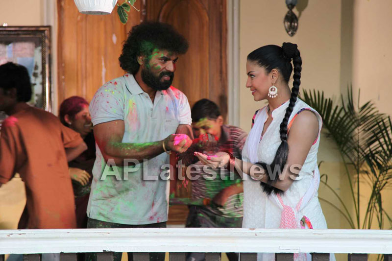 Veena Malik in the colour of Holi - Picture 29