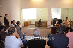 Media Conference by Shri Nitin Gadkari in Bay area, Fremont, CA, USA - Picture 17