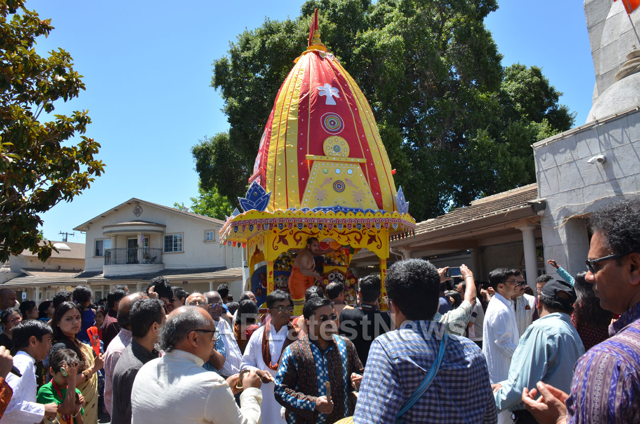 Grand Jagannath Rath Yathra - Fremont Hindu Temple, Fremont, CA, USA - Picture 3