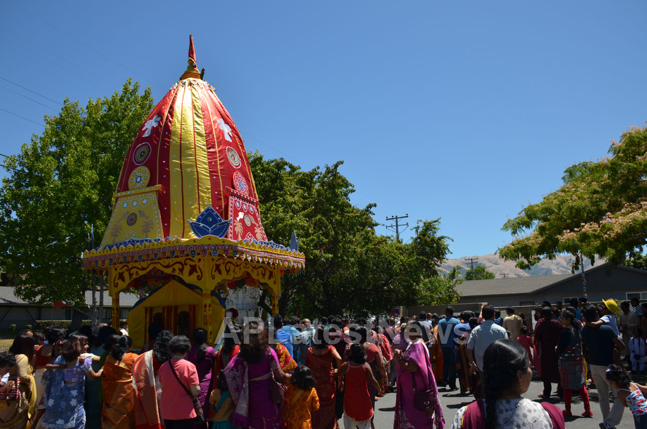 Grand Jagannath Rath Yathra - Fremont Hindu Temple, Fremont, CA, USA - Picture 1