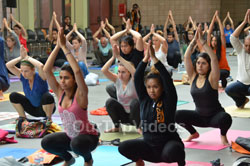 Celebration of 2nd International Day of Yoga, San Francisco, CA, USA - Picture 16