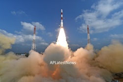 Pictures of ISRO successfully launched 104 satellites on PSLV C37 rocket from the Sriharikota, AP, India