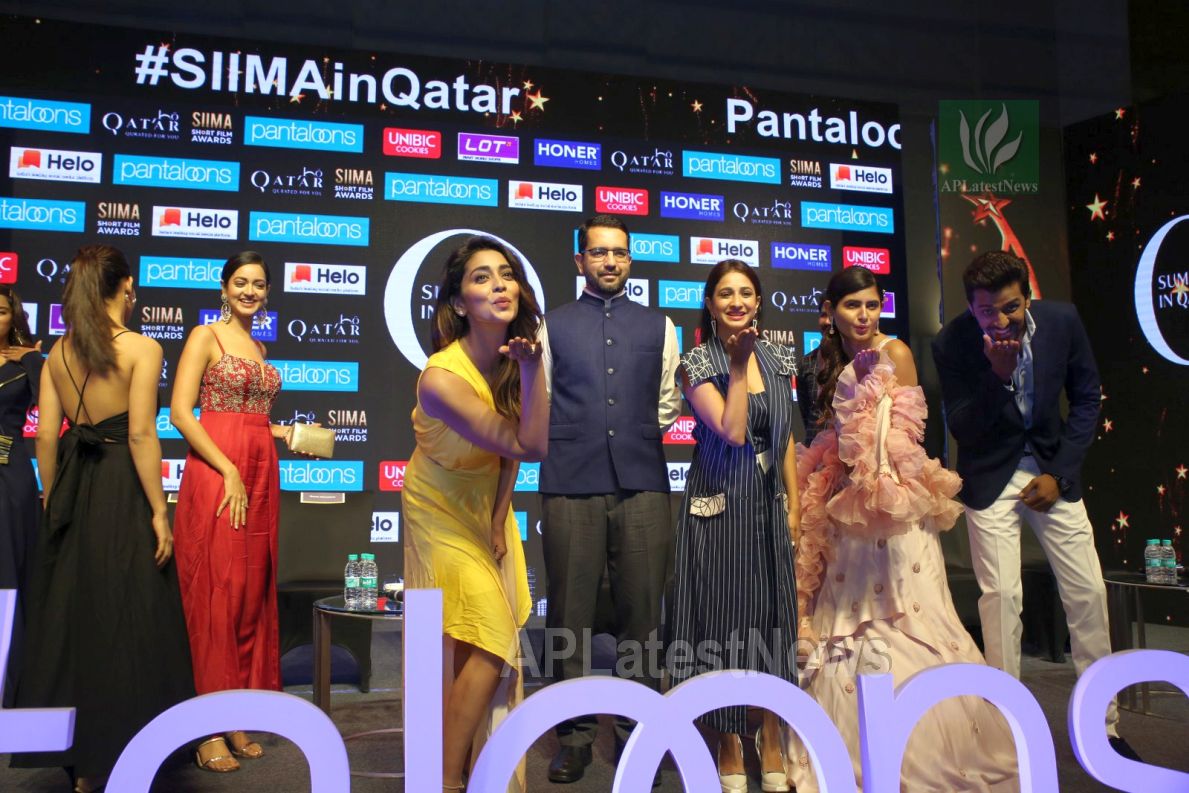 Film Celebrities at SIIMA 2019 Curtain Raiser, Hyderabad, TS, India - Picture 2