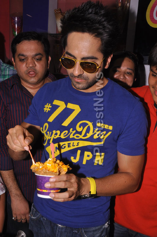 Bollywood Actor Ayushman Khurana launches Cream stone Flavours - Picture 12