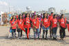 Pictures of Mumbai Walks on International world peace day with the message of Human values