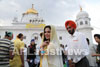Veena Malik at Holy shrine of Gurudwara - Picture 1