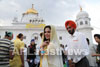 Veena Malik at Holy shrine of Gurudwara - Picture 12