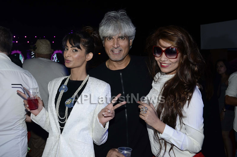 Yash, Talat, Candy, Aarti, Tina and Ali At Sunburn DJ Party - Picture 3