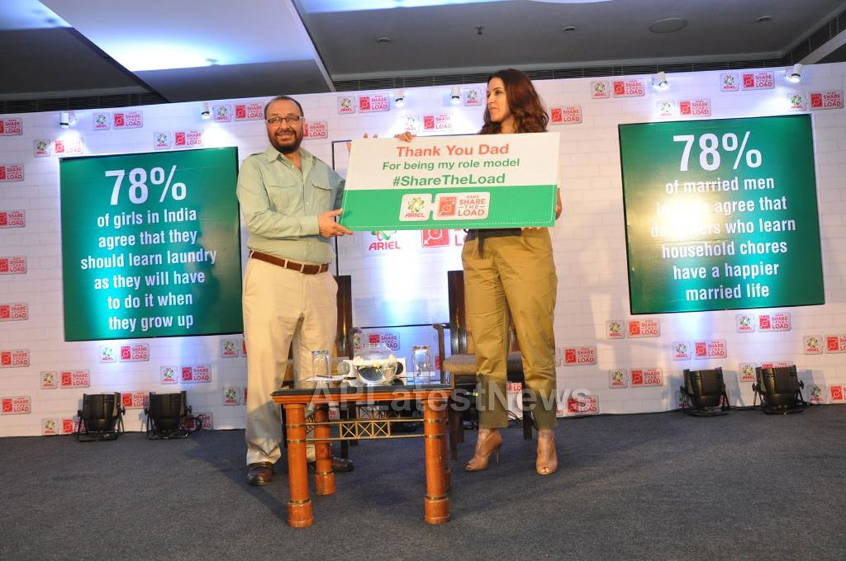 Neha Dhupia and Dad join the movement, with actress attributing her success to her parents - Picture 3