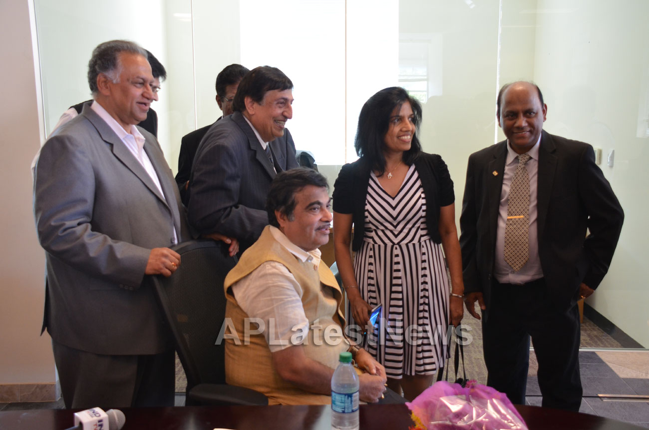 Media Conference by Shri Nitin Gadkari in Bay area, Fremont, CA, USA - Picture 15