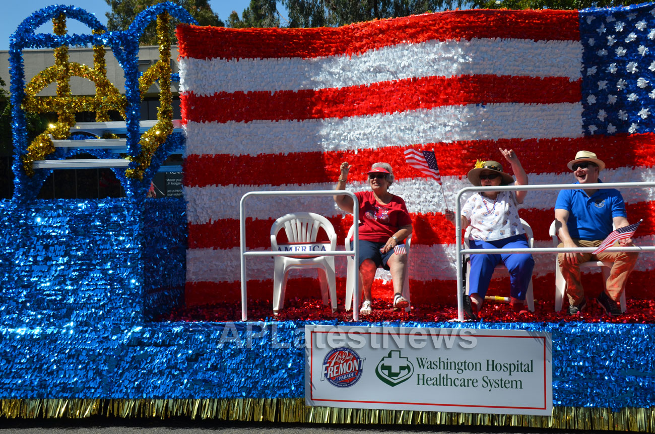 July 4th Parade - Independence Day, Fremont, CA, USA - Picture 12