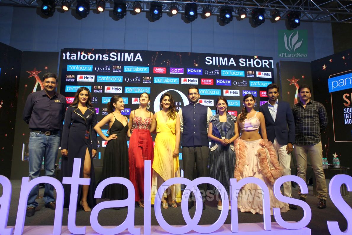 Film Celebrities at SIIMA 2019 Curtain Raiser, Hyderabad, TS, India - Picture 25
