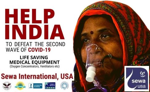 Sewa International - $6 million worth Medical Equipment to India - Covid 19 pandemic help